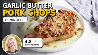 15-Minute Garlic Butter Pork Chops