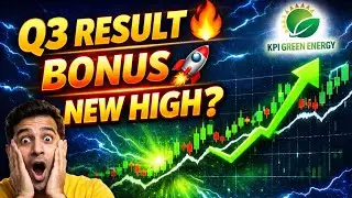 KPI Green Energy Q3 Results 🔥 | Result Date Announcement | Bonus + New High Coming? 💥 Dip Research |