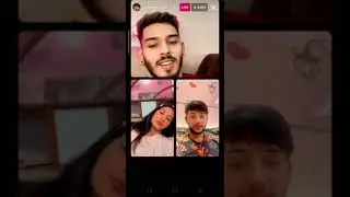 arushi chib,vyomesh koul & dhruv malik  instagram live ll MTV SPLITSVILLA