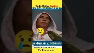 @Round 2 hell Wasim Mom Reaction His Arrested 😭 | Wasim Arrested Viral video #shorts #round2hell