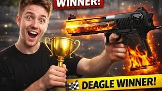 HE ACTUALLY WON IT 😳 | DEAGLE GIVEAWAY WINNER (CS2) #cs2  #bsr124