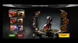 my 1 month account in stickman legend
