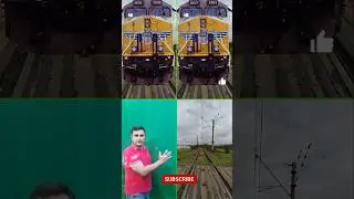 #behindthescenes Looking Both Ways... But the Train Won!