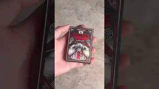 Stranger Things Playing Cards #asmr #unboxing #magic #satisfying #playingcards #fyp #cards￼￼