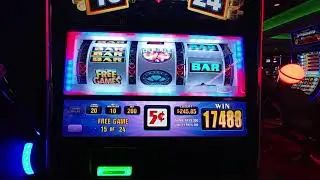 $1000 Win. Max Bet 5 cent I❤💎 slots / Resorts Casino Queens N.Y.