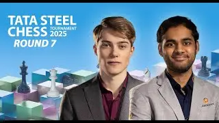 Warmerdam - Erigaisi | Round 7 | Tata Steel Chess Tournament 2025
