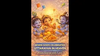 When Gods Celebrated Uttarayan in Heaven // Little Faith Tales by GV #shorts