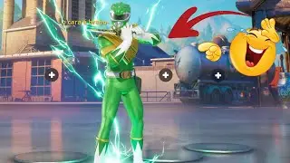UM POWERANGER JOGANDO FORTNITE!!