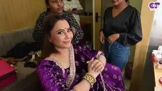 Nausheen Ali Sardar AKA Chandrika Singh Chauhan | Make Up On Sets Of Vasundhara | Zee TV
