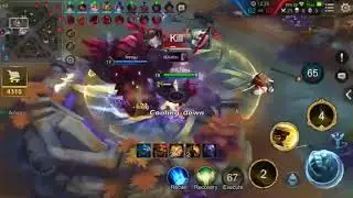 ROV 10vs10 Lauriel Divine Grace Hepta Kill