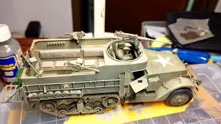 M3 Half Track USA model kit WW2