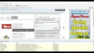 Extracting Contact Details and website address from RVTrader.com | Webharvy