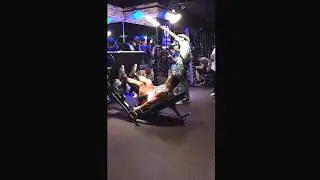 Leg Press for VR filming
