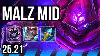 MALZAHAR vs ZED (MID) | KR Master | 25.21