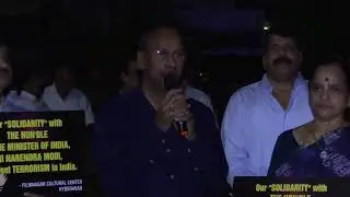 Film Nagar Cultural Center Candlelight Tribute Standing United Against Terrorism full video