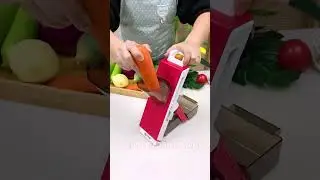 Multipurpose Mandoline Slicer Dicer | Hand Press Vegetable Chopper for Kitchen 🧅🥗🥕2