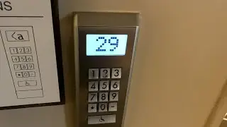 Schindler Miconic 10 Destination Dispatch Low Rise Elevators (9-29) Sheraton, New Orleans LA