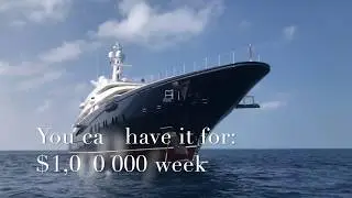 CLOSE UP Super-Yacht Ocean Victory (and more) in Maldives