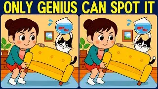 [Spot the Difference Brain Training]  Can you spot all the slightly tricky differences?
