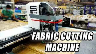 Automatic Fabric Spreading And Cutting Machine