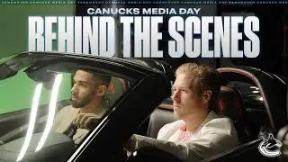 За кулисами Canucks Media Day!