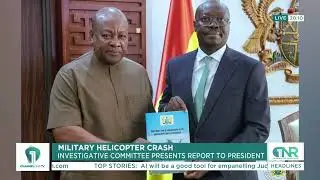 Military Helicopter Crash: Investigative Committee Presents Report to President