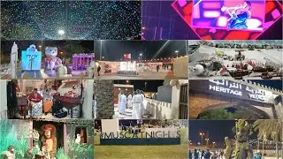 Muscat Nights 2023# AlNaseem Park# Activities#Events#Food# Traditional village#Oman Heritage# Vlog