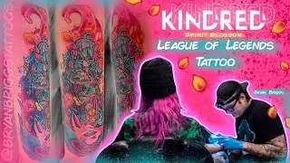 League of Legends tattoo kindred spirit blossom | Bryan Briggs Iron Tiger Experience