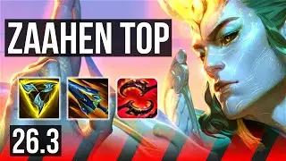 ZAAHEN vs SETT (TOP) | EUW Challenger | 26.3