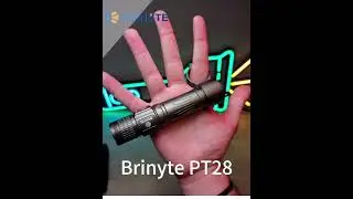 Brinyte PT28 Small Tactical Flashlight 1600lms & 245m