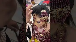 Latest bridal hairstyle/ bridal front variation/ bridal bun hairstyle? #hairstyle #bridalhairstyle