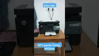 HP LaserJet Printer M126nw