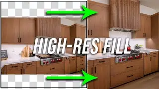 High Resolution AI Fill for any size image