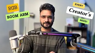 Upgrading My Home Studio with the BEST RGB Mic Boom Arm?