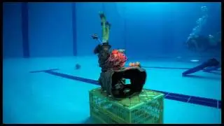 Meikon/CamDive/KitDive Wet Wide angle correctional dome port lens M67 Demonstration