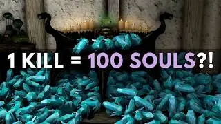 The Fastest Way to Fill Soul Gems in Skyrim (No Mods!)