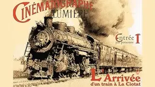 Прибытие поезда на вокзал Ла-Сьота / L&rsquo;Arriv&eacute;e d&rsquo;un train en gare de la Ciotat 1896 год