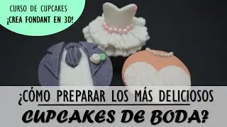 Cupcakes Para Boda - Curso De Fondant