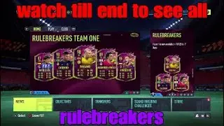 NEW TEAM 1 RULEBREAKERS IN FIFA 22! OUT NOW!!