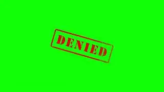 Denied being Stamped on Green Screen with Alpha Channel Map Multiple Clips in one 4K and Full HD