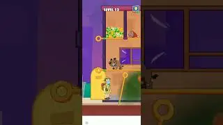 Pull Him Out Level 13 (FUNNY APP PUZZLE GAME!) #shorts