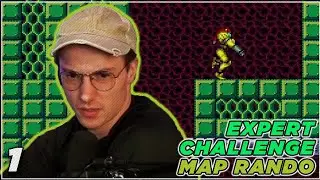 Expert Challenge Map Rando v3 | Super Metroid | #1