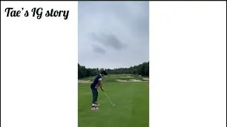 VSOO golfing? - Jisoo and Taehyung theory (2022)