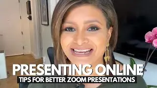 How To Present Online With Zoom | Tips For Giving Presentations On Zoom