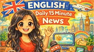 15 Minute Daily English News Reading Practice | Improve Pronunciation and Vocabulary