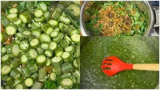 Make This Healthy And Delicious Ayoyo (Jute Leaves)Soup With Me For My Kids Teachers