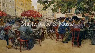 Masterpiece & Music | Cafe Tomaselli In Salzburg | Jazz Music For Relaxation | Historical Art Pieces