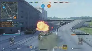 WoTC | Cold War T-72BU platoon 11K+ damage 4 kills | Mannheim - Brothers in Arms