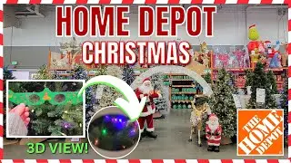 HOME DEPOT CHRISTMAS 2022 | SO MANY NEW ITEMS | Store Walk Thru| Plus Demonstration #homedepot