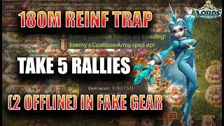 MY 180M REINF  TRAP TAKE 5 RALLIES VS MYTHIC PLAYERS (2 OFFLINE IN CONSTRUCTION GEAR)